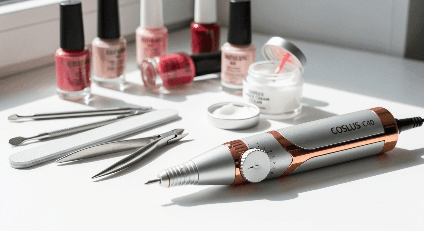 COSLUS C40 Electric Nail Drill: The $9.99 Budget Pick for Salon-Quality Nails at Home