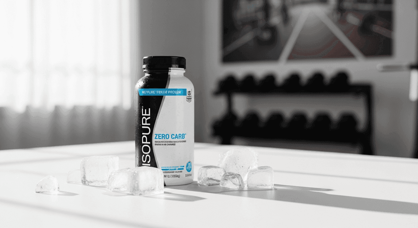 Isopure Zero Carb Protein for Keto Athletes