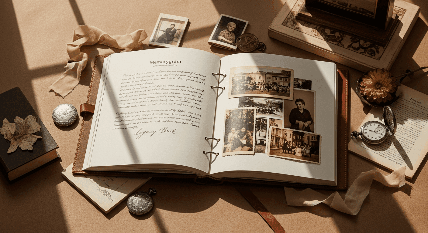 Memorygram Legacy Book: Capture Family Stories