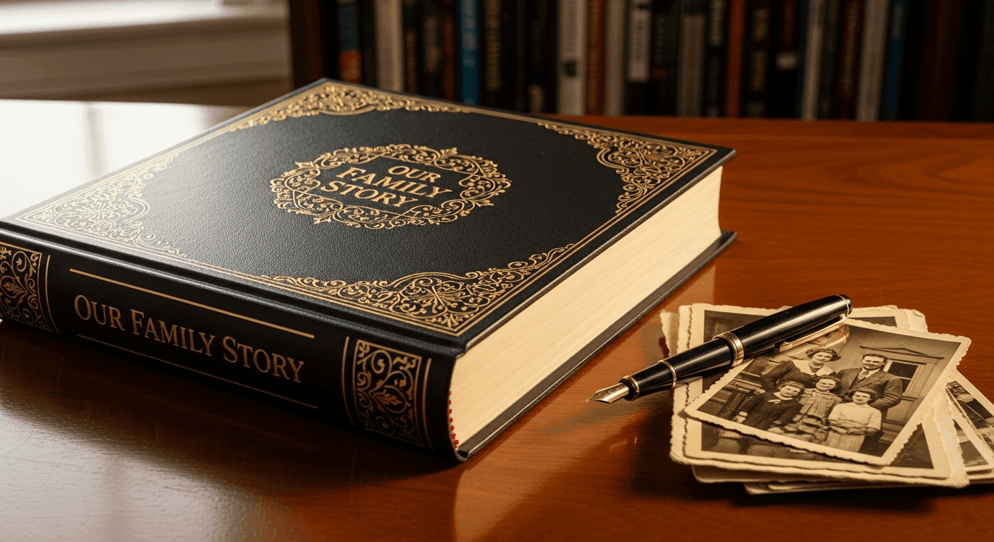 Create Your Hardcover Legacy Book | Memorygram