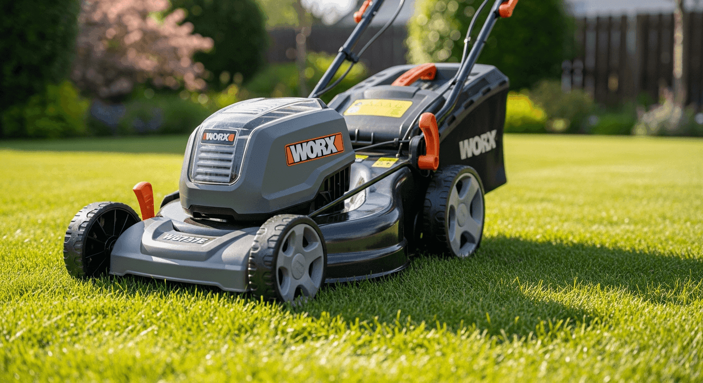 Worx WG737E Cordless Mower: Budget Solution