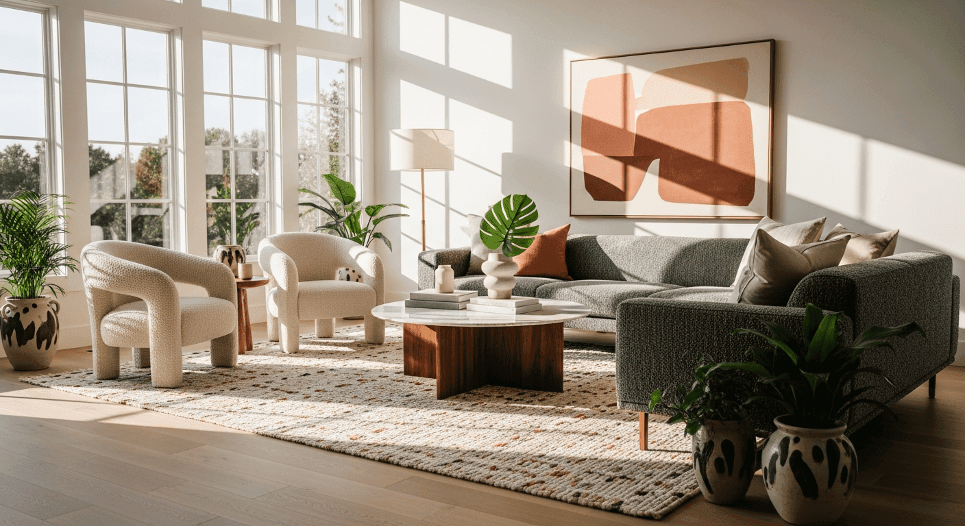 Choose Perfect Handwoven Jute-Blend Area Rug