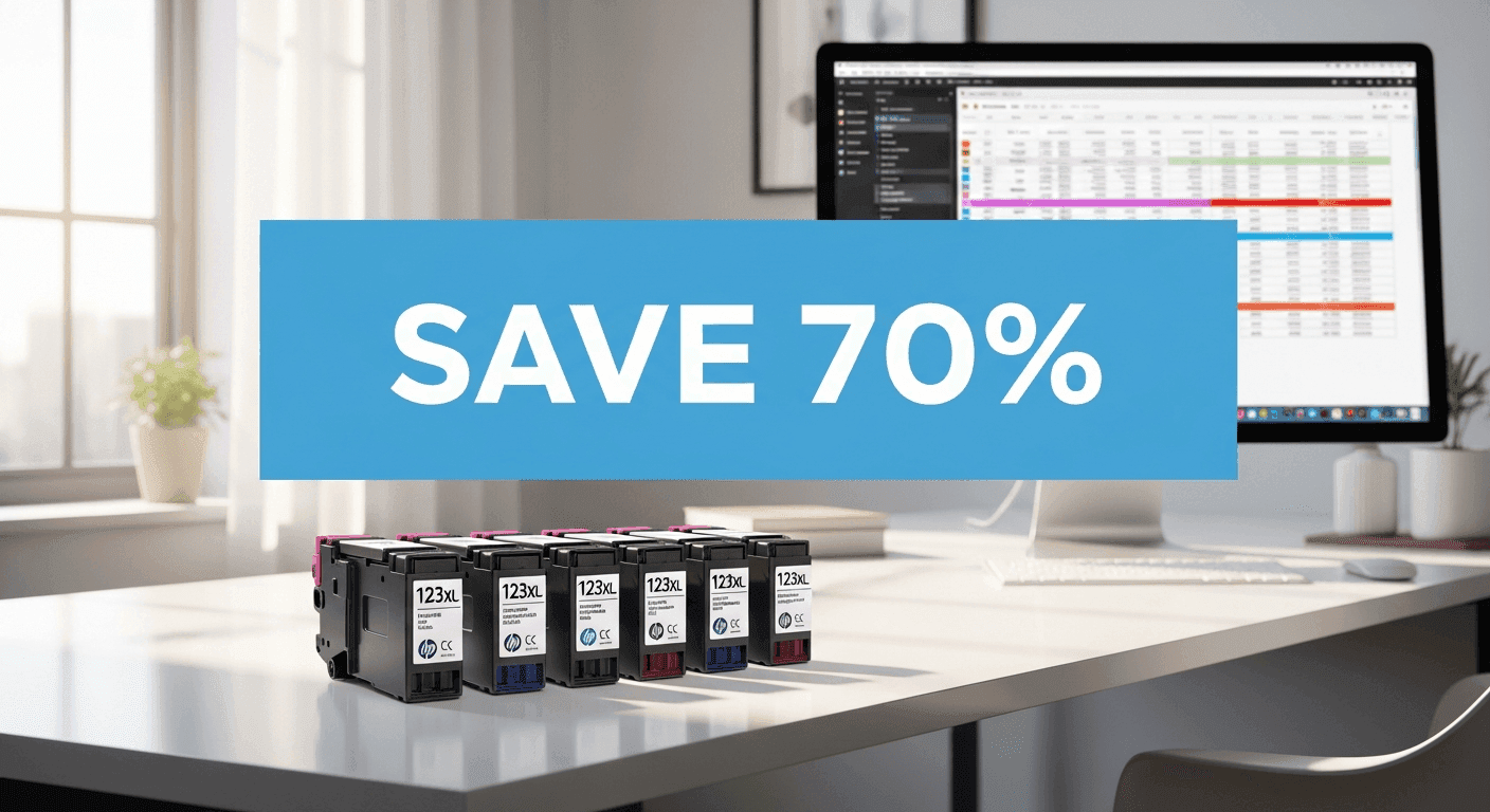 HP 123XL Compatible Cartridges: Save 70%
