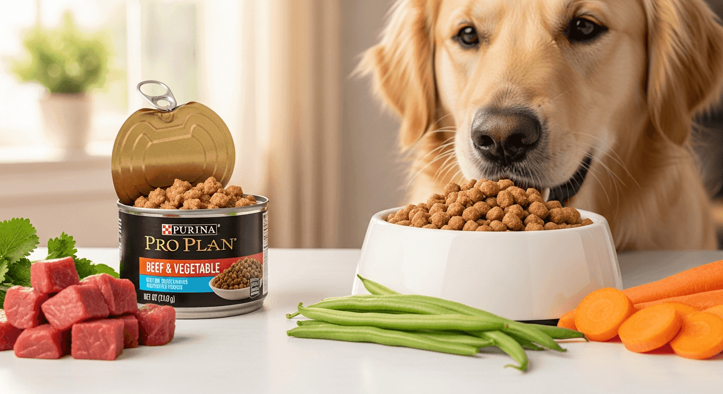 Purina Pro Plan Beef & Vegetable Wet Dog Food