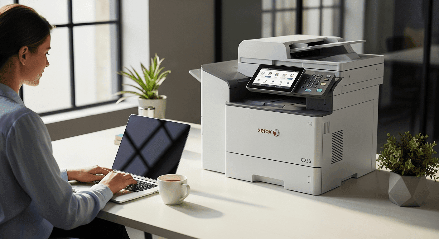 How Remote Workers Benefit From Xerox C235 Color Multifunction Printer Features Daily